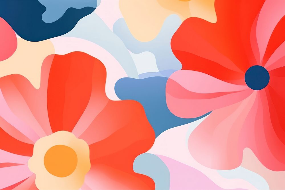 Flower backgrounds abstract pattern.