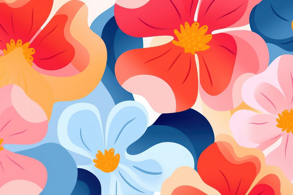Flower backgrounds abstract pattern.