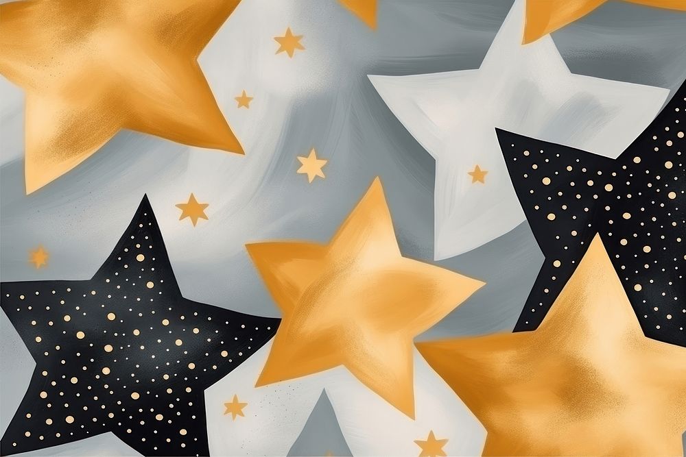 Star backgrounds shape space.