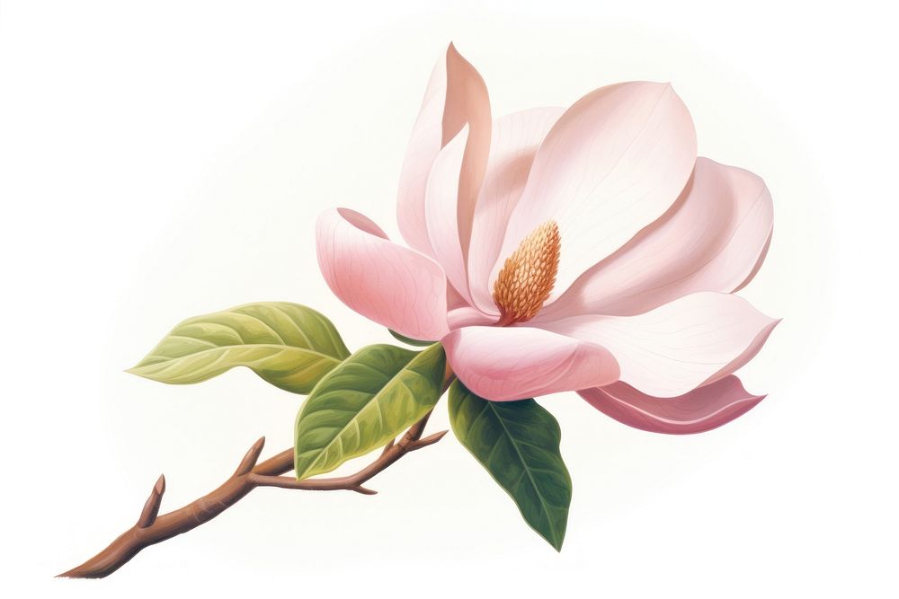 Magnolia flower magnolia blossom petal.