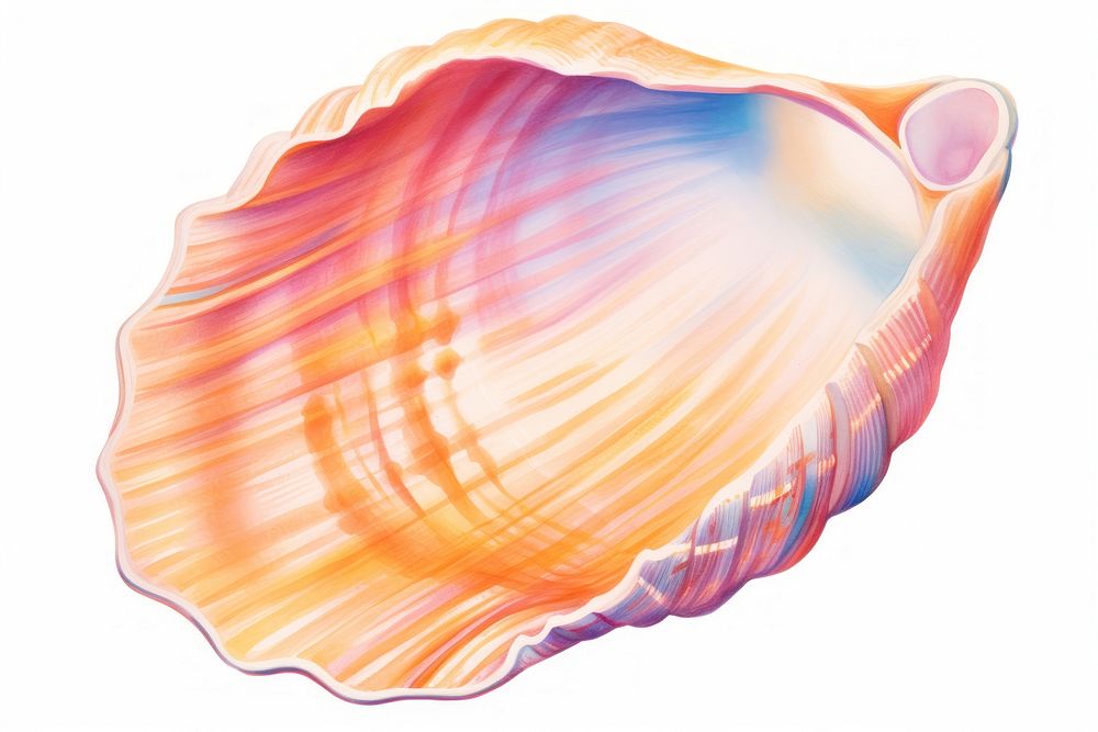 Pearl shell seashell conch clam.