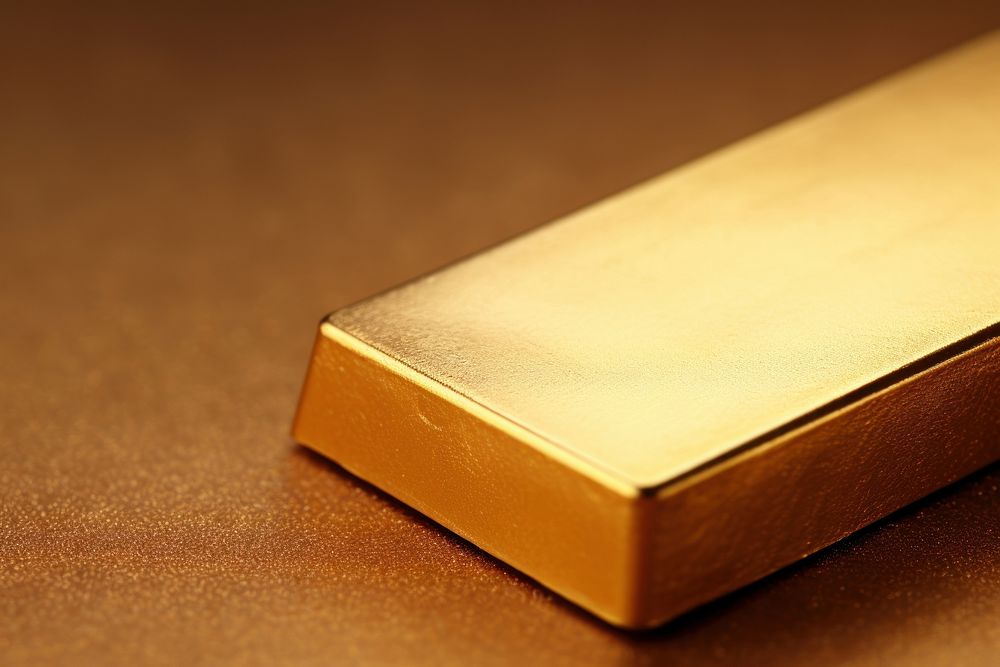 Gold bar jewelry wealth luxury.