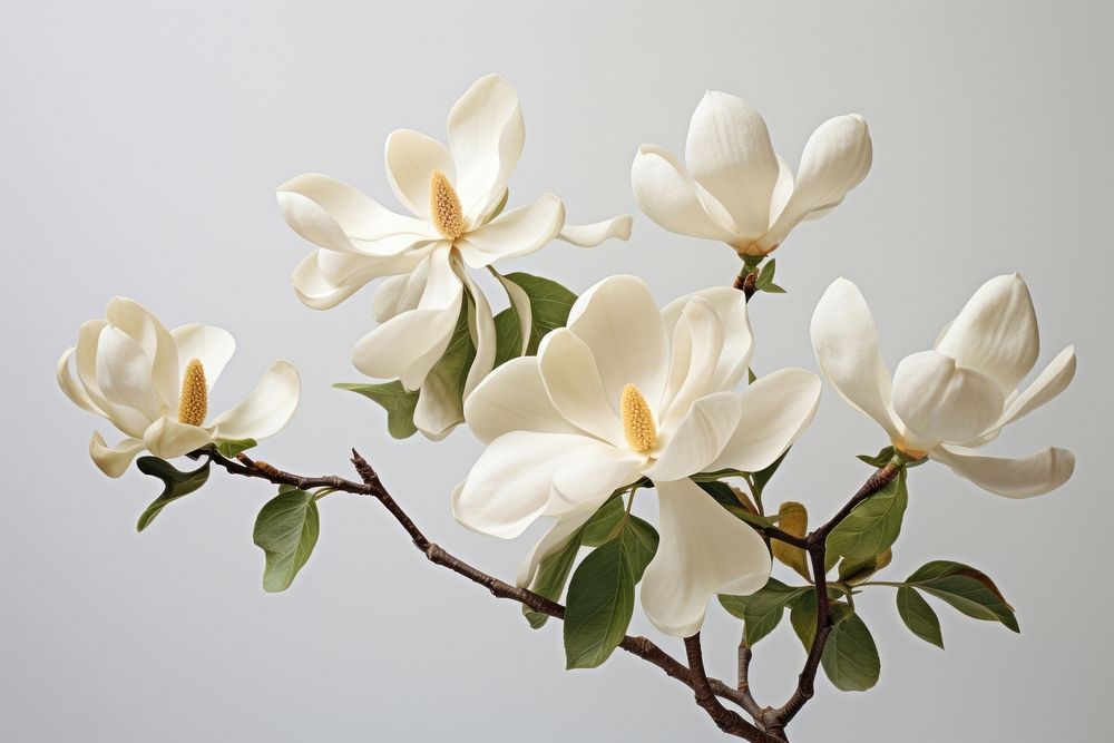 Magnolia flowers magnolia blossom plant.