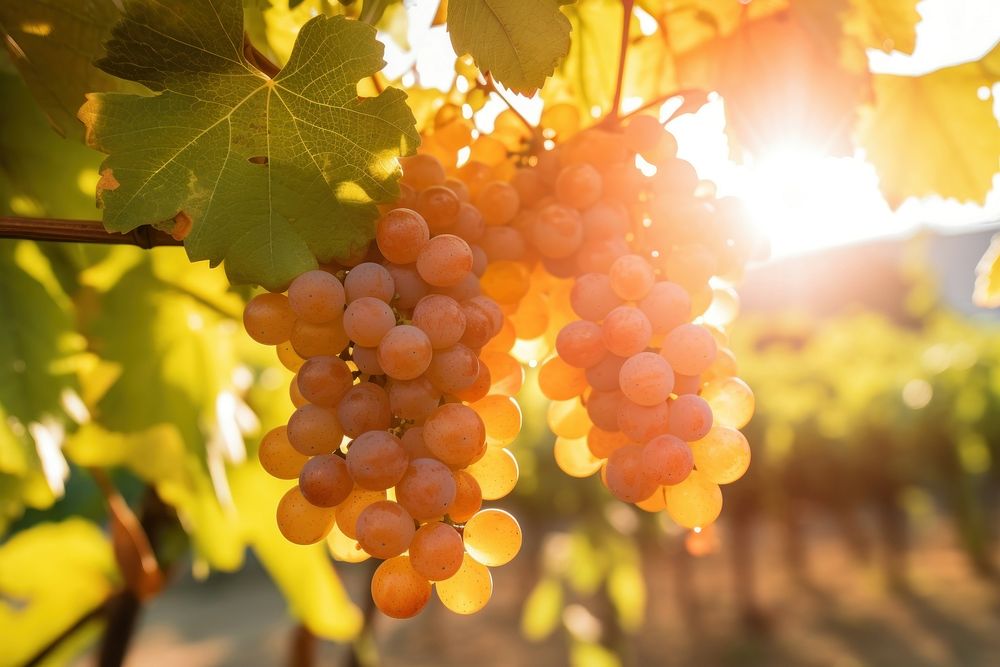 Vineyard grapes landscape outdoors.