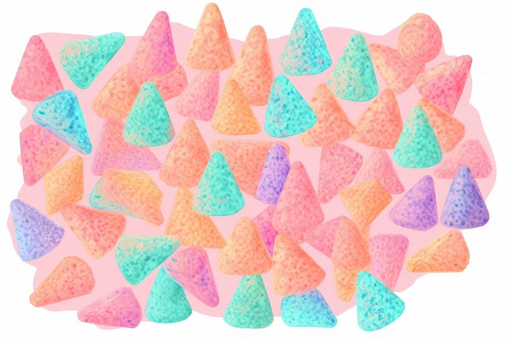 Triangle confectionery backgrounds dessert.