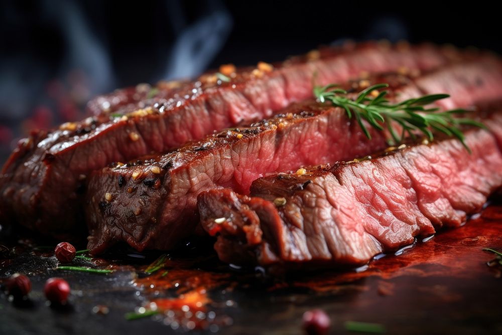 Lean beef food steak meat.