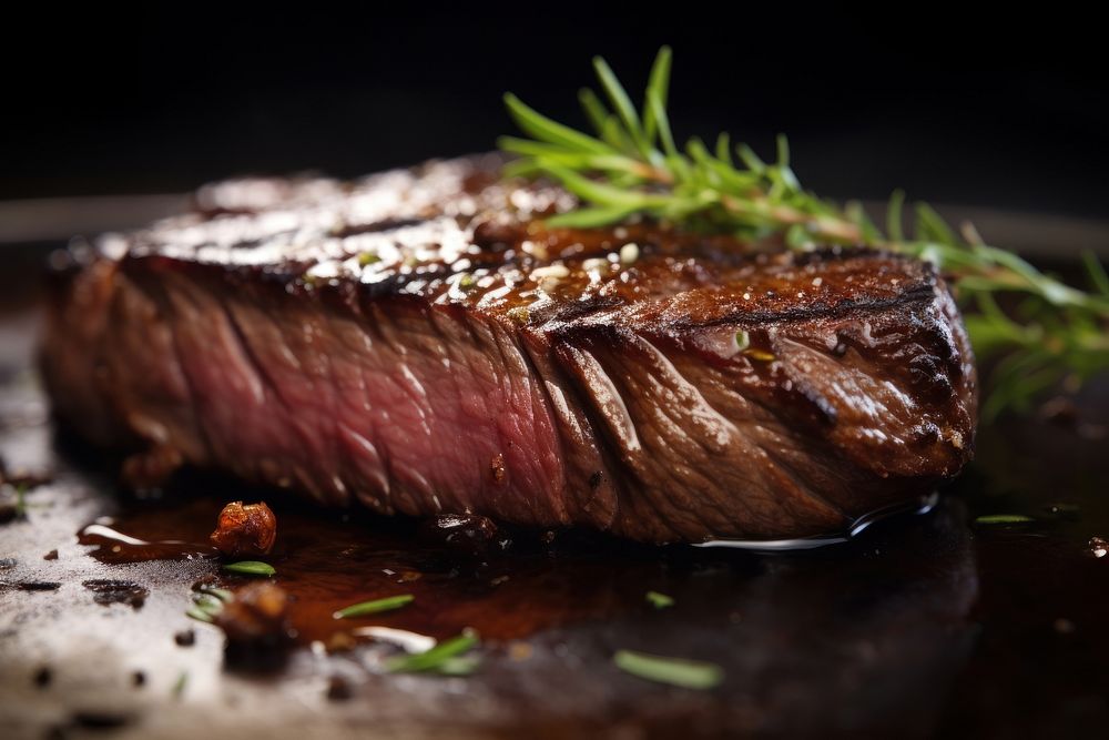 Lean beef food steak meat.