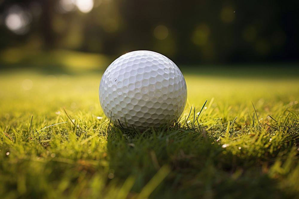 Sports outdoors golf ball.