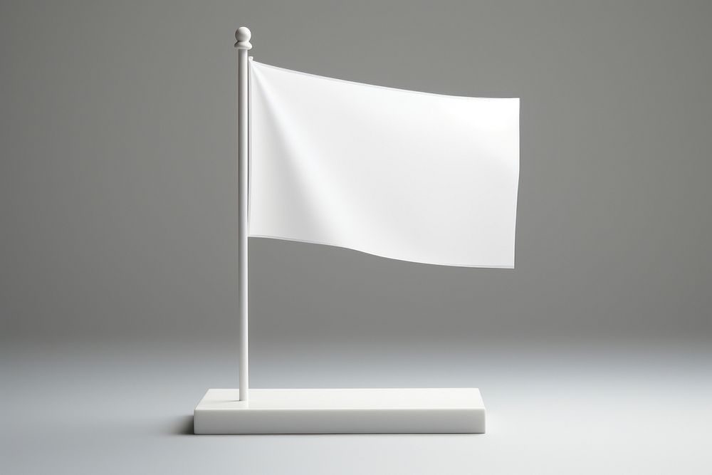 White flag electronics patriotism simplicity.