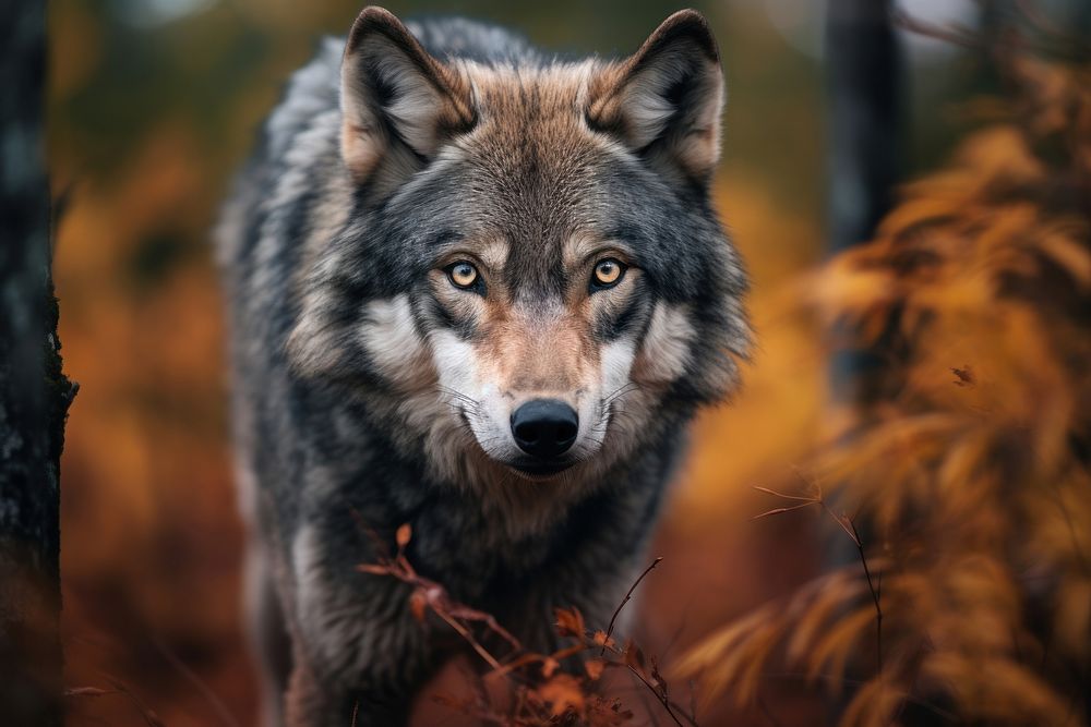 Wolf wildlife animal mammal.