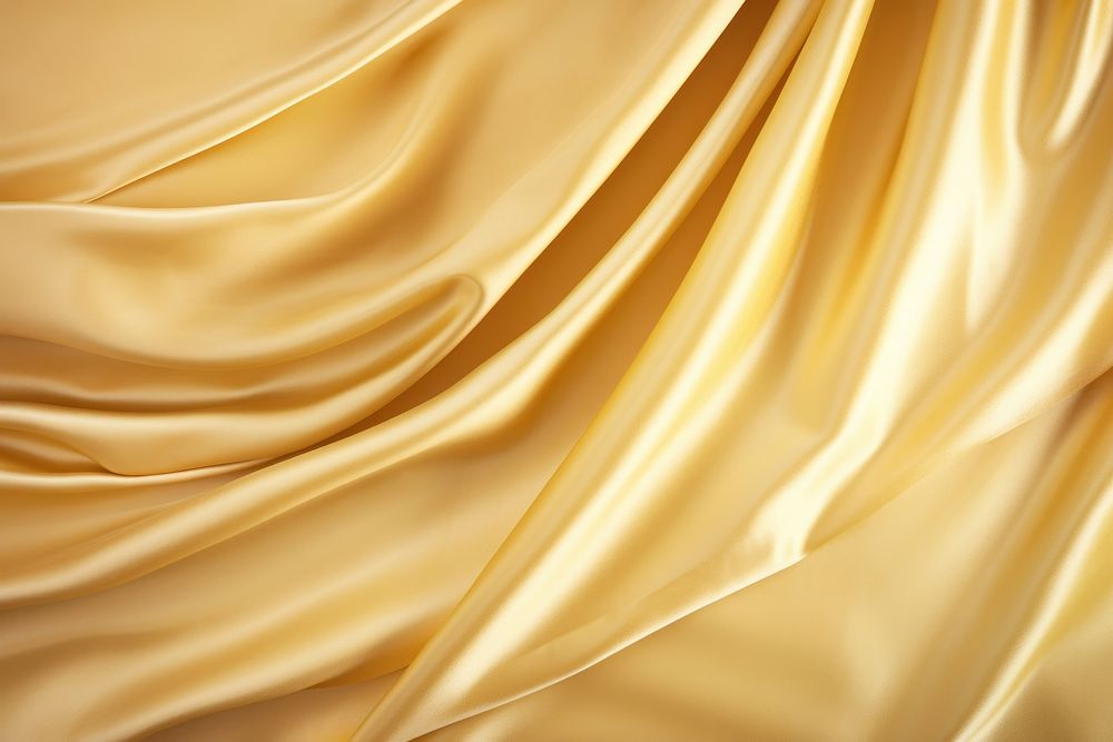 Gold silk fabric curtain backgrounds simplicity abstract.