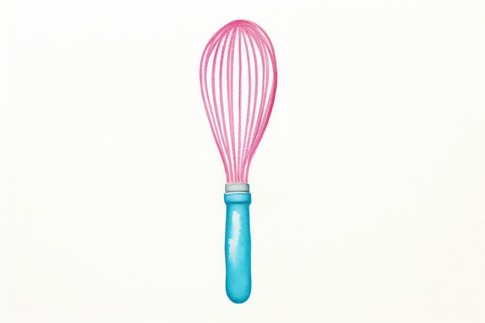 Whisk white background toothbrush appliance.