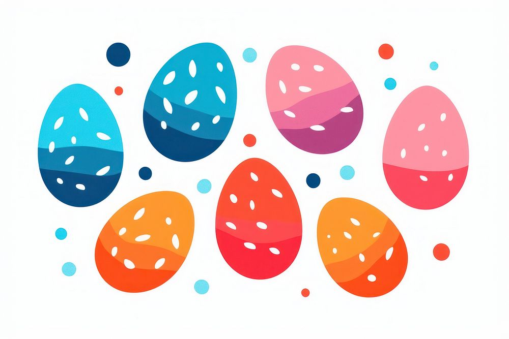Easter eggs painted celebration creativity easter egg.