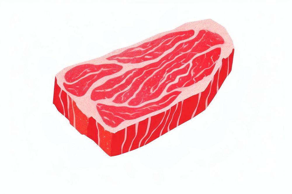 Steak dish steak meat beef.