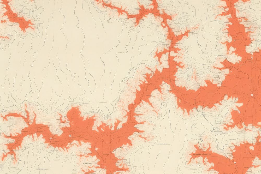 Vintage map seamless backgrounds topography splattered.