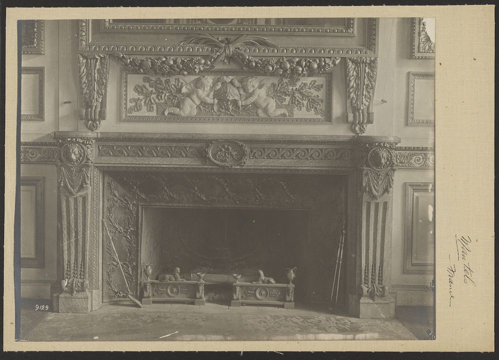 Fireplace Mantel by Louis Parnard