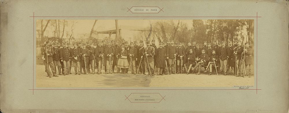 Regiment, Des Gardes Forestiers by André Adolphe Eugène Disdéri