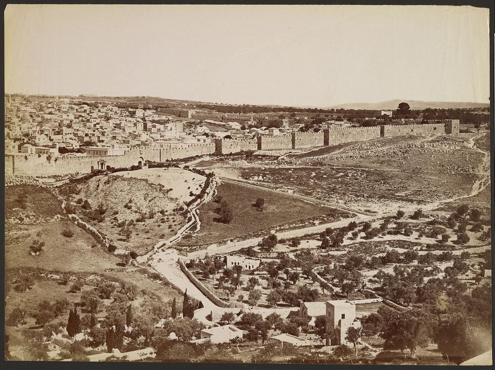Jerusalem by Félix Bonfils
