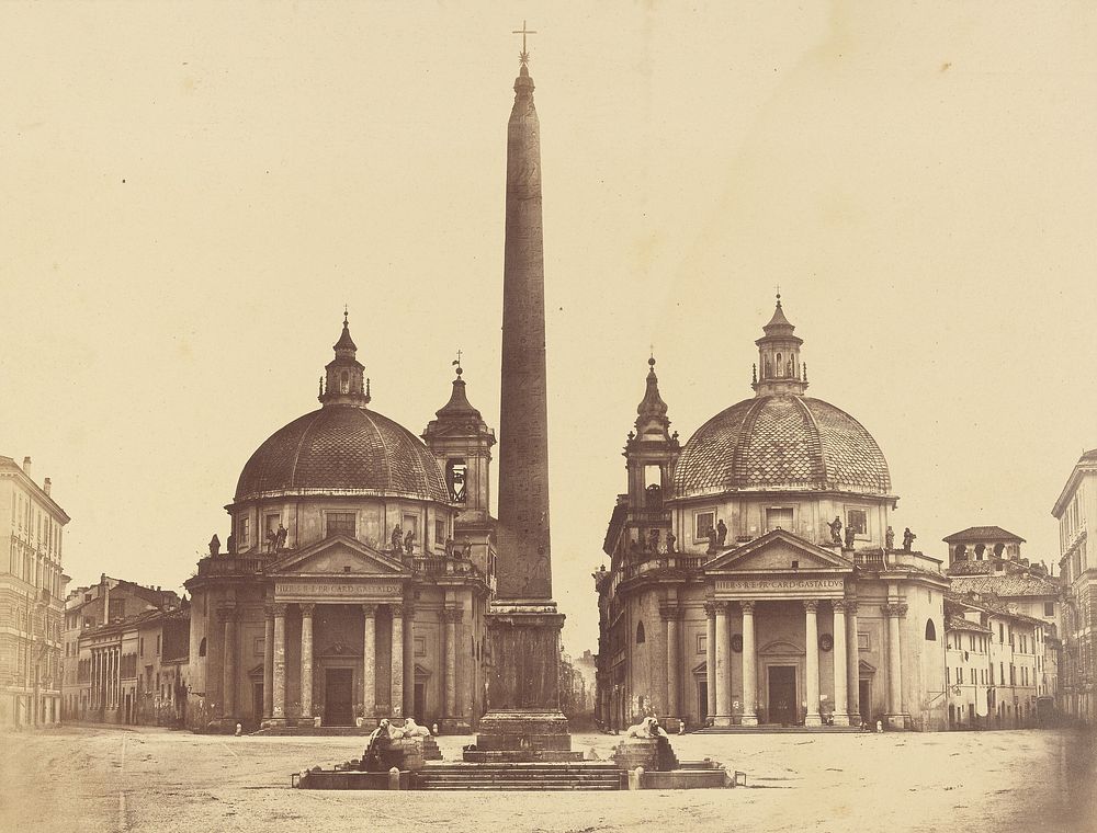 Piazza del Popolo by Robert Macpherson