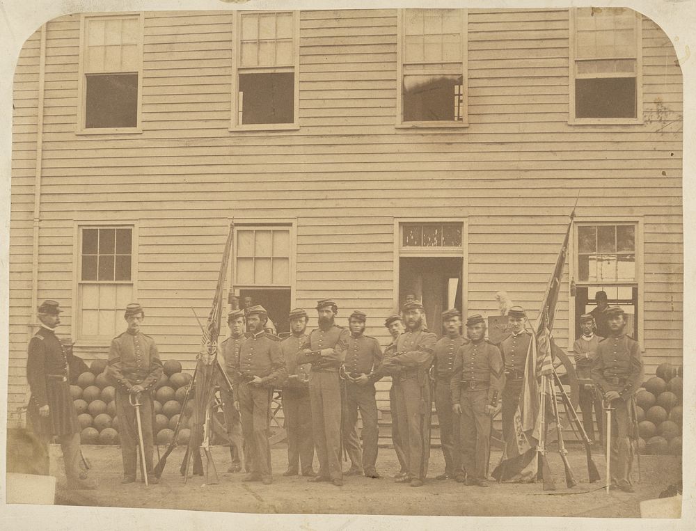 Group of Confederate soldiers