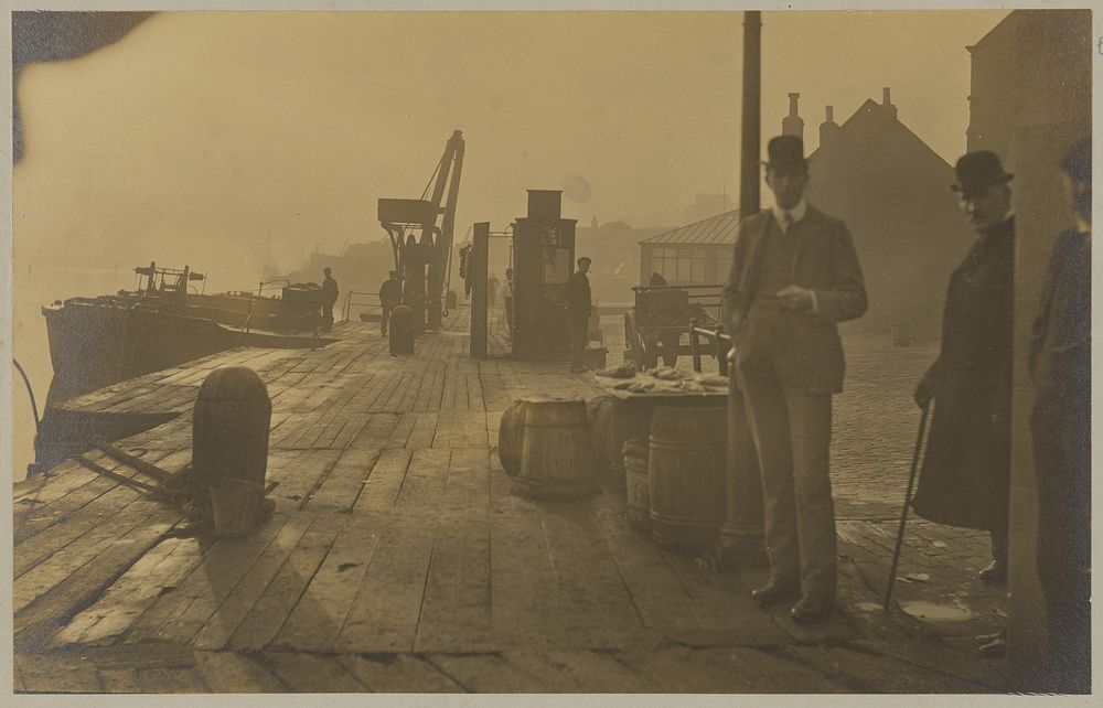 Docks of Whitby by Frank Meadow Sutcliffe