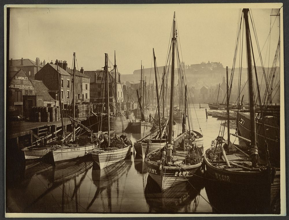 Port of Whitby by Frank Meadow Sutcliffe