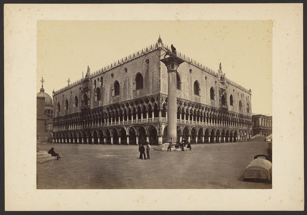 Veduta generale del Palazzo Ducale by Carlo Ponti