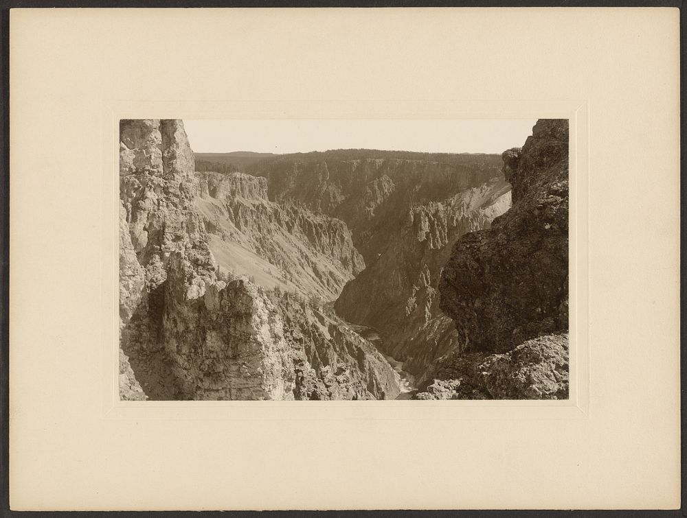 Grand Canyon from Grand View by Frank Jay Haynes
