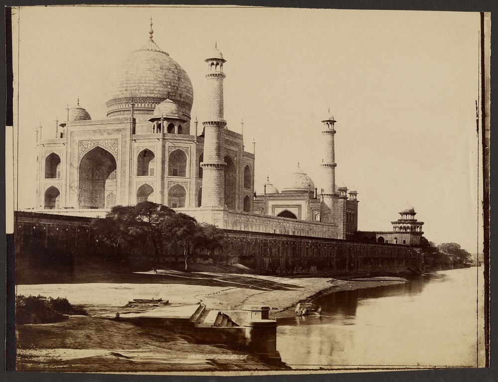 Taj Mahal by Francis Frith | Free Photo - rawpixel