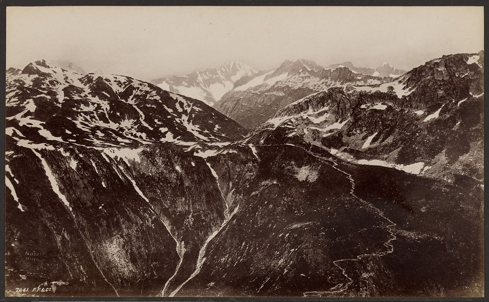 mountains, Switzerland by Francis Frith