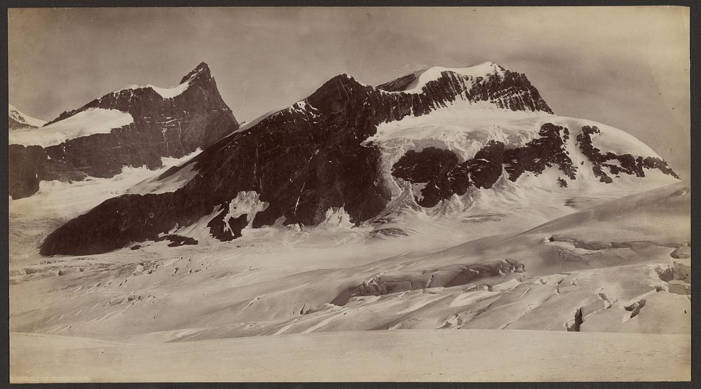 View from the Weisshorn by Francis Frith