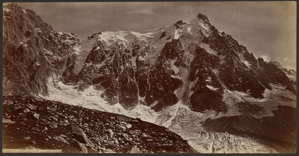 Aiguille du Midi: Mount Blanc by Francis Frith