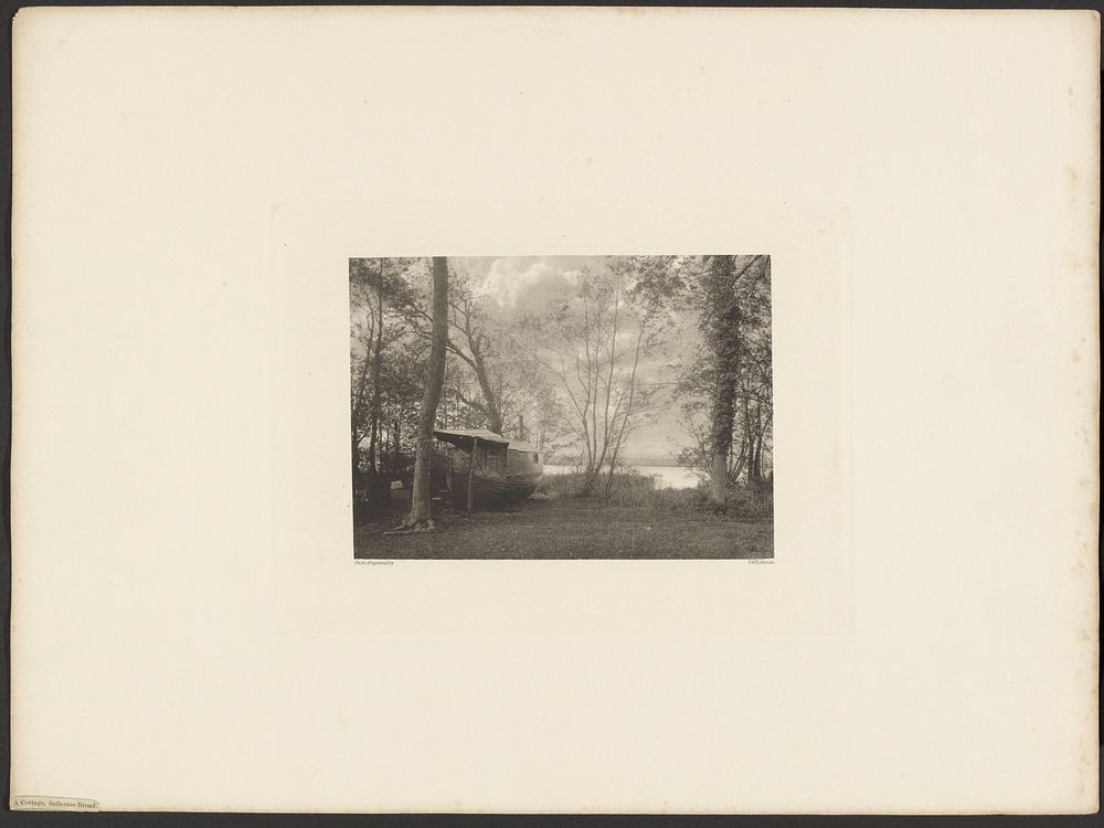 A Cottage, Salhouse Broad. by George Christopher Davies
