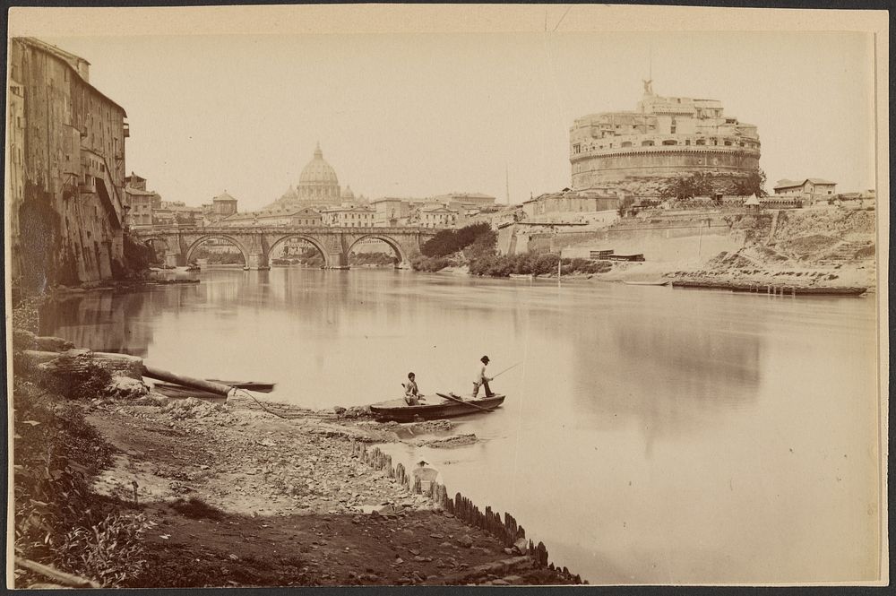 Rome from the Tiber River