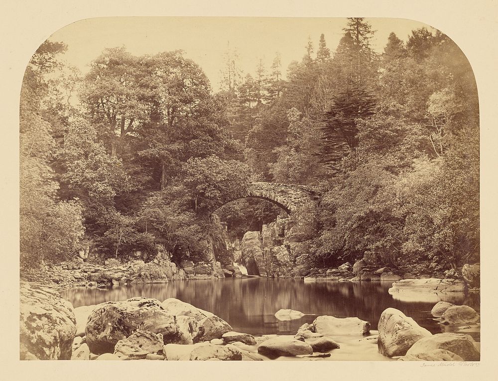 Hermitage Bridge, Dunkeld James Mudd | Free Photo - rawpixel