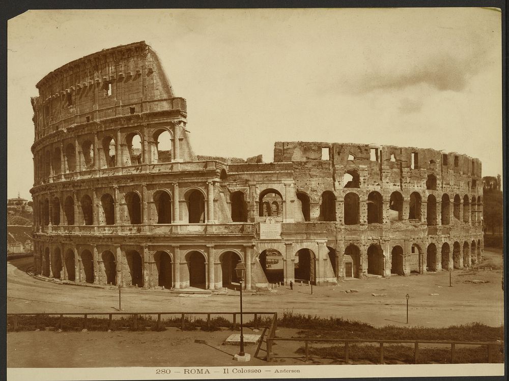 The Colosseum, Rome by James Anderson