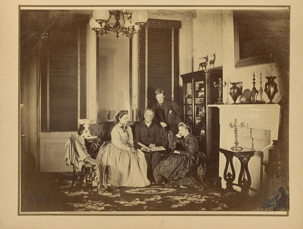 Photograph taken by magnesium light by John Coates Browne