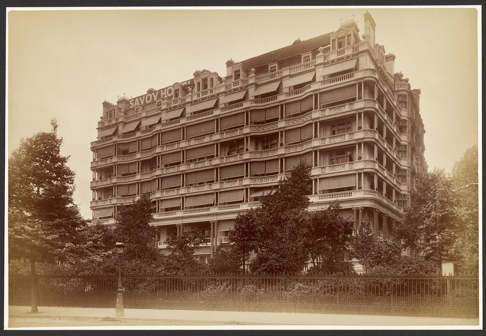 The Savoy Hotel by London Stereoscopic and Photographic Company