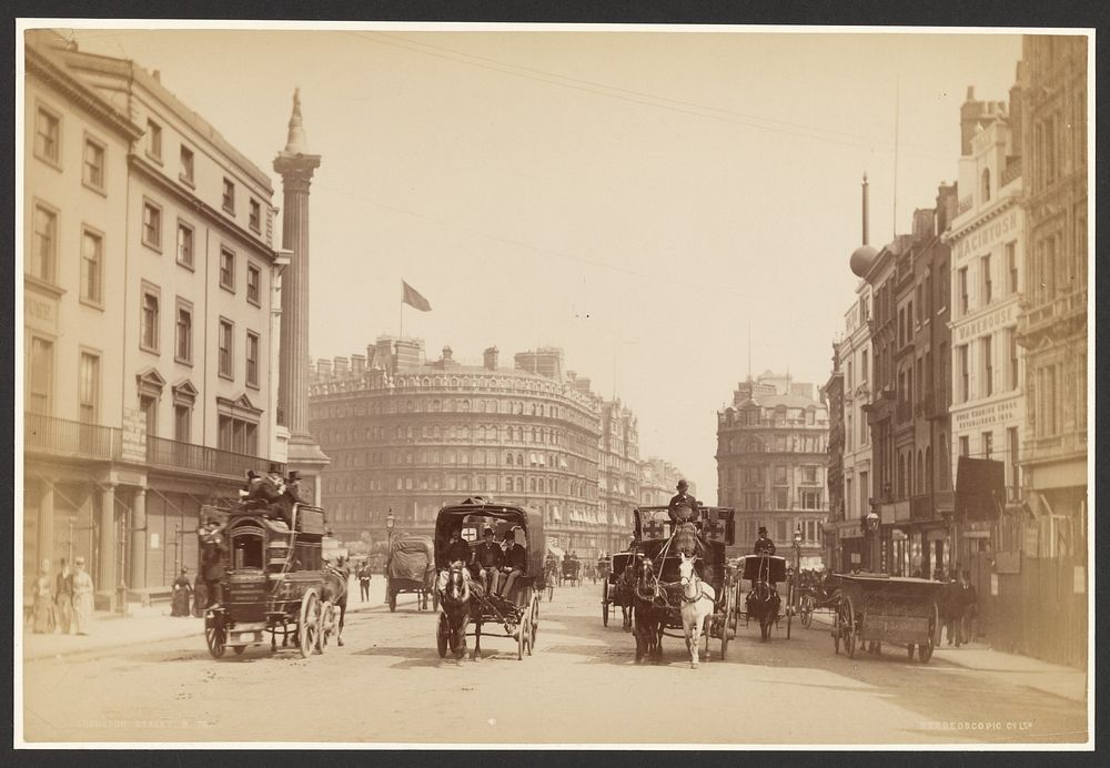 Cockspur Street by London Stereoscopic and Photographic Company