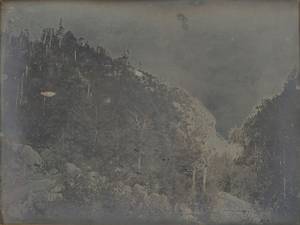 View within Crawford Notch, New Hampshire by Dr Samuel A Bemis
