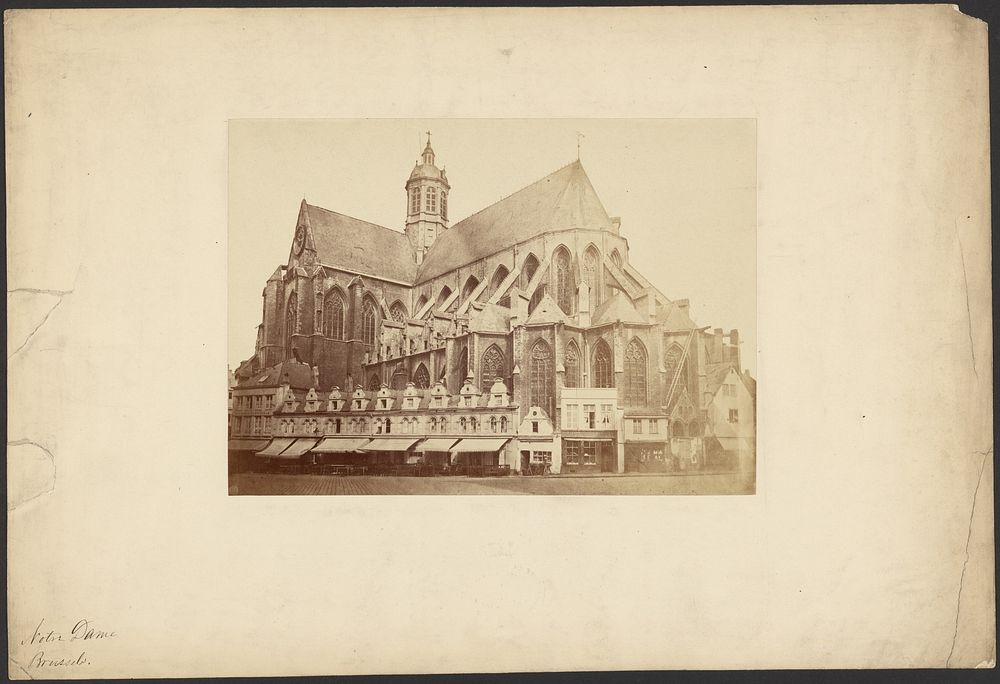 Notre-Dame, Brussels by Société Royale Belge de Photographie