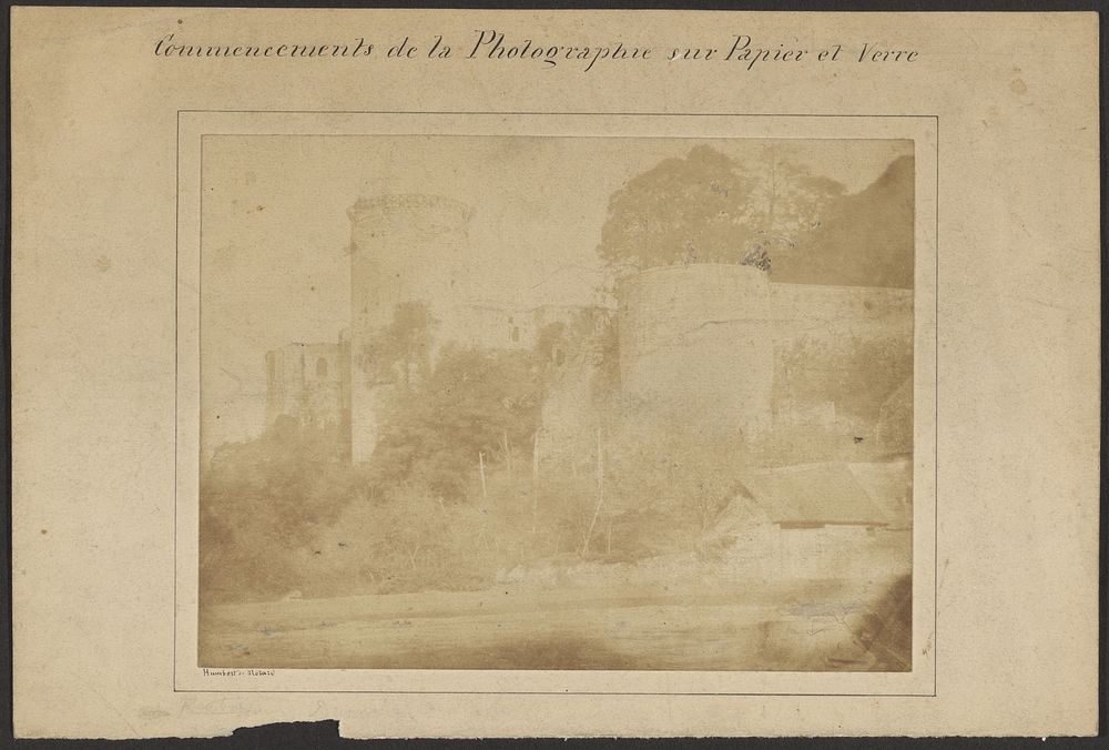 Commencements de la Photographie sur Papier et Verre by Baron Louis Adolphe Humbert de Molard