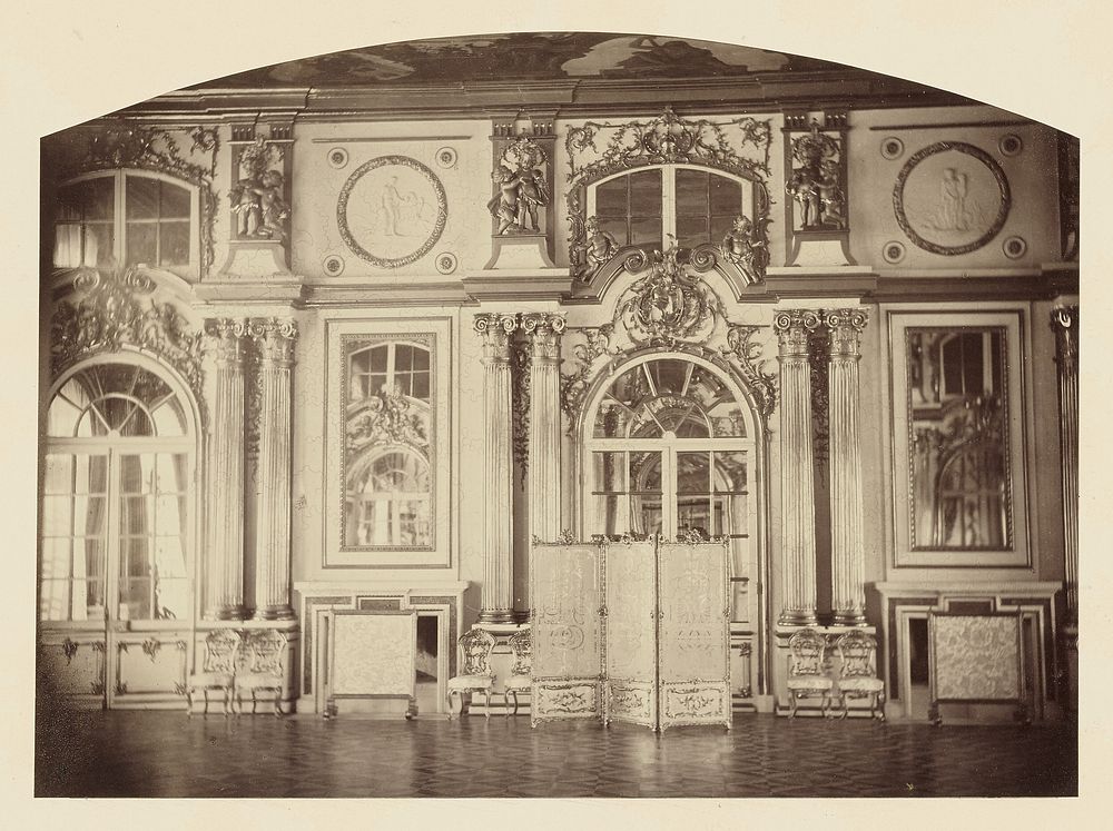 Palais de Tsarskoe-Selo, Antikamera Pervaia by Pierre Ambrose Richebourg