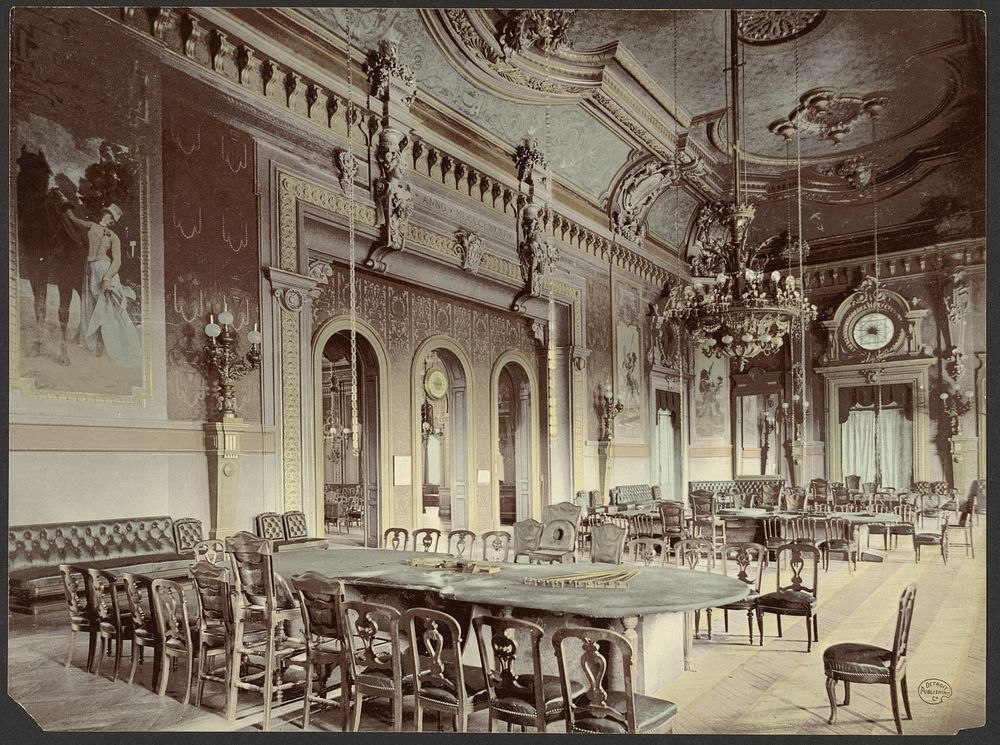 Casino - Monte Carlo, "Trente et Quarante" Hall by Detroit Publishing Co