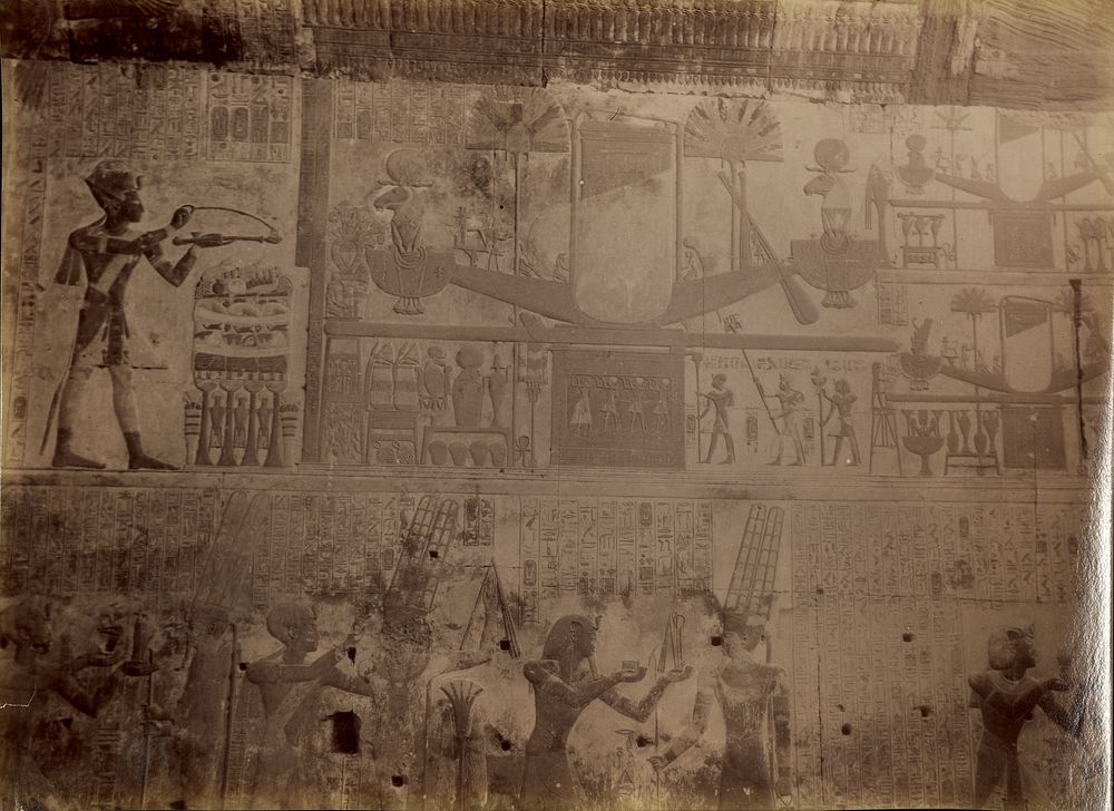 Abydos, The Divine Barge] / [Abydos, La Barque Divine by Antonio Beato