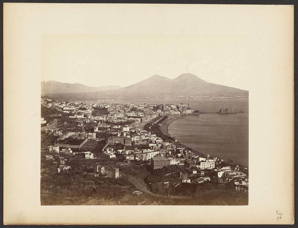 View of Naples by Sommer and Behles