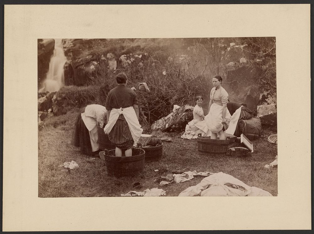 Washing Day in Skye by George Washington Wilson