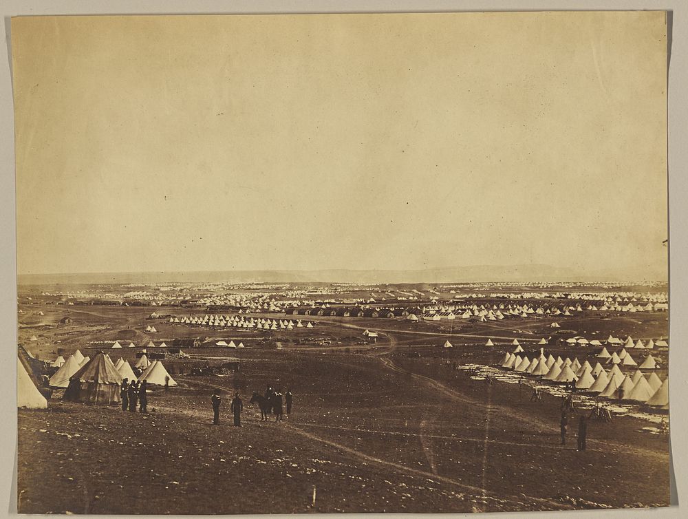 The Allied Camp before Sebastopol by Roger Fenton