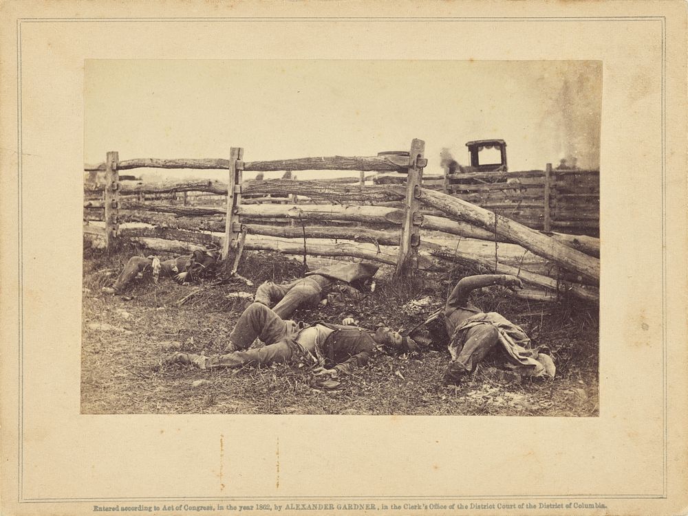 View on Battle Field of Antietam by Alexander Gardner