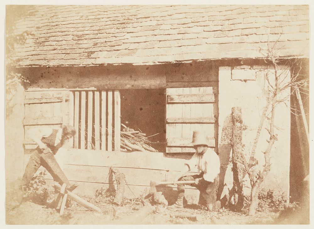 The Woodcutters by William Henry Fox Talbot